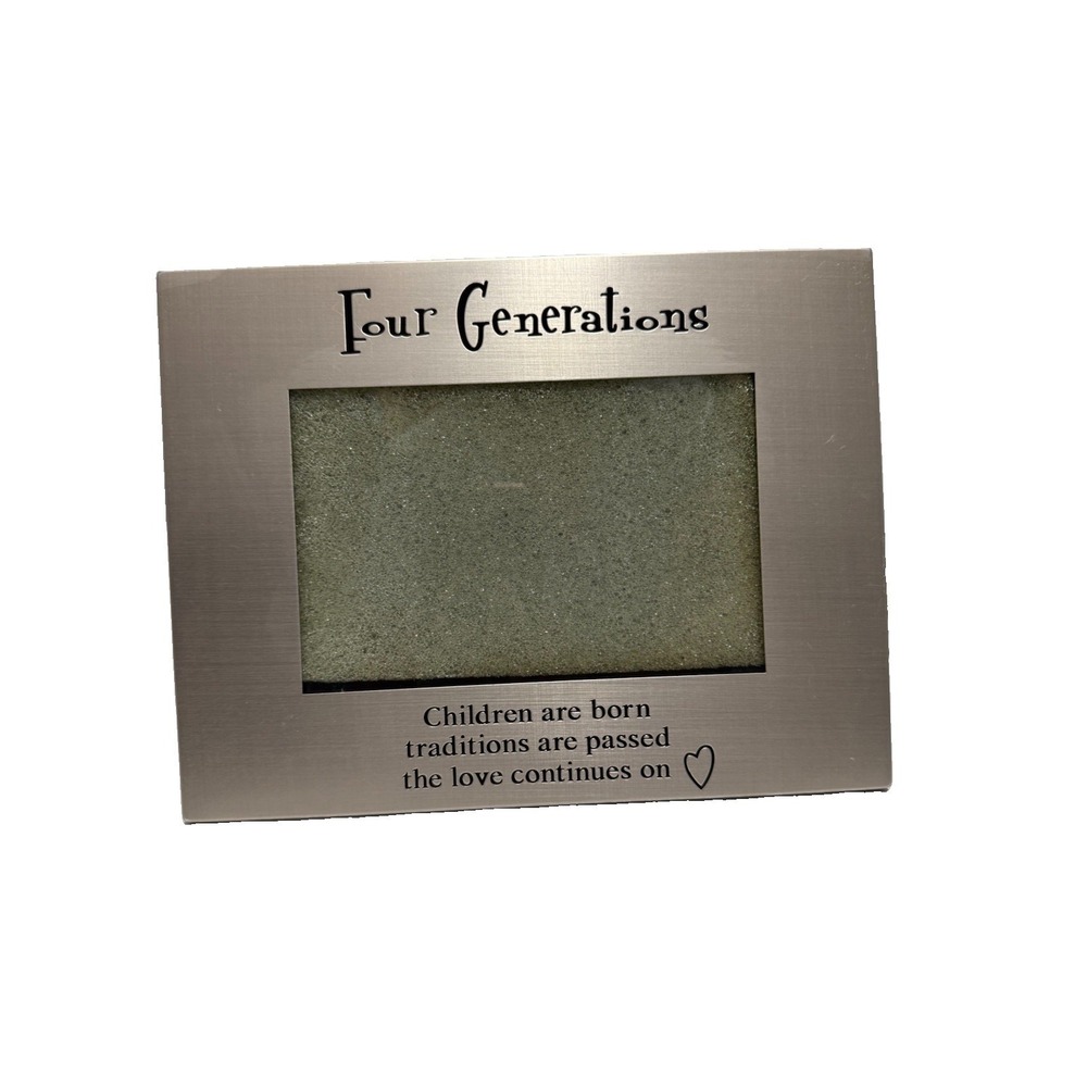 Four Generations 4x6 Picture Frame Treasured Memories By GANZ